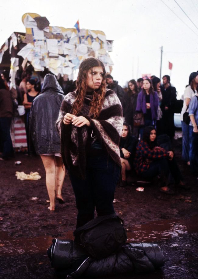 Фестиваль «Вудсток» в фотографиях (1969 год) 43