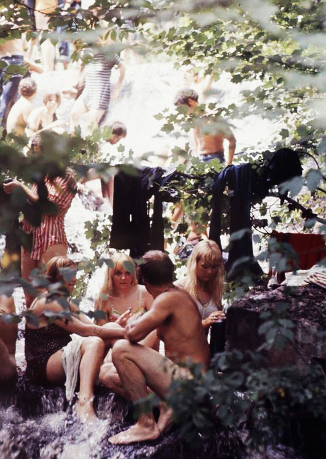 Фестиваль «Вудсток» в фотографиях (1969 год) 47