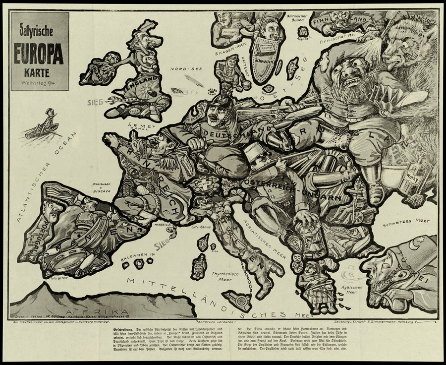 символические карты Европы 21