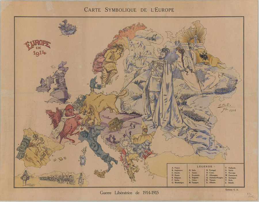 символические карты Европы 22