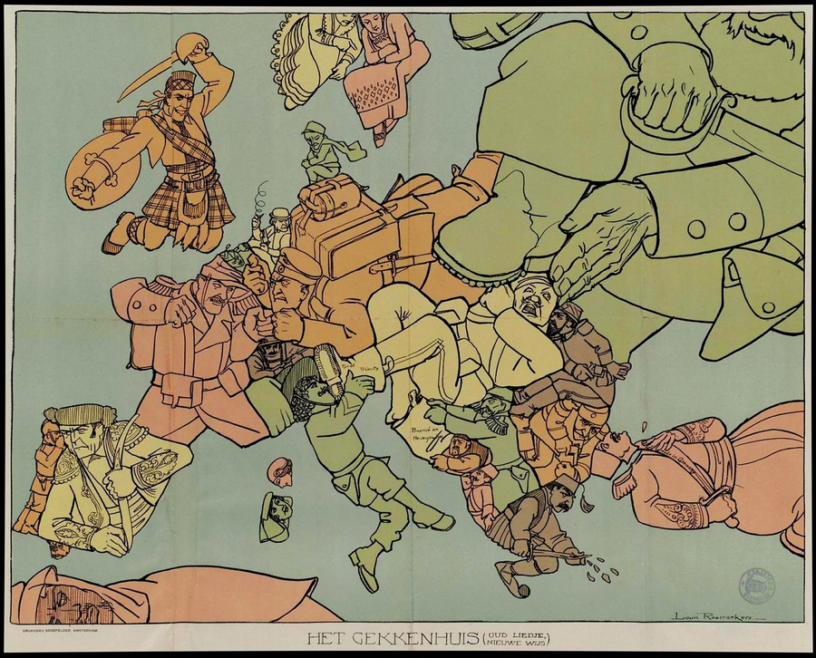 символические карты Европы 24