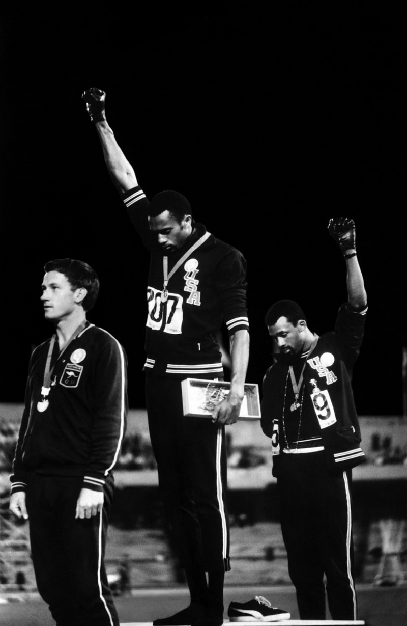 Black Power Salute John Dominis 1968