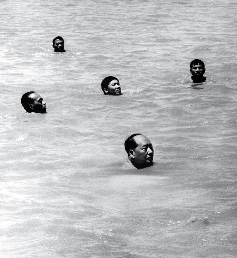 Chairman Mao Swims in the Yangtze Unknown 1966