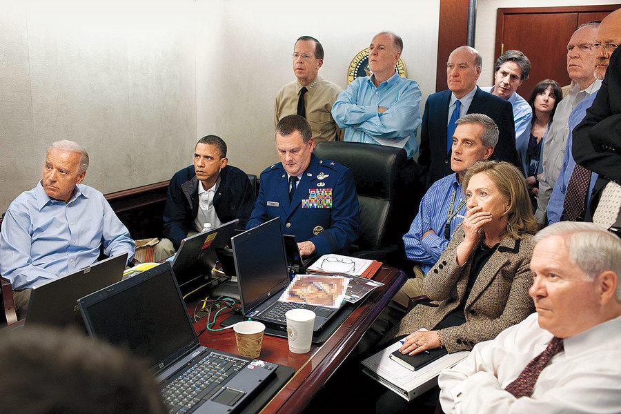 The Situation Room Pete Souza 2011