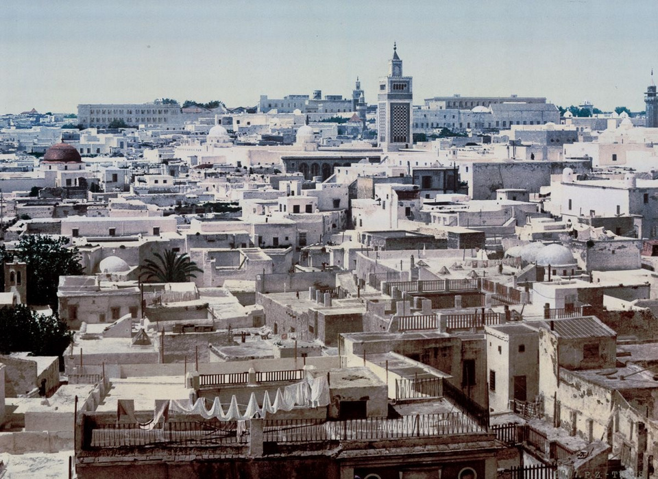 A view of Tunis from the Paris Hotel