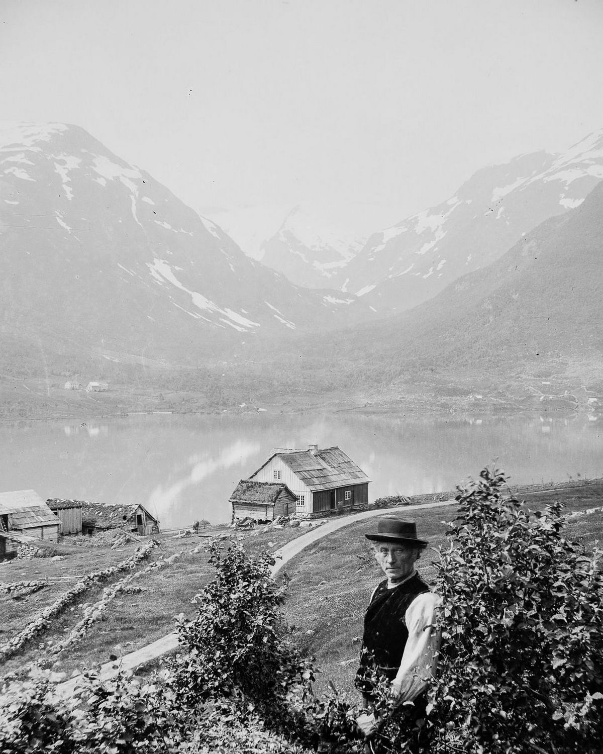 Люди Согндала 1900 Норвегия 5