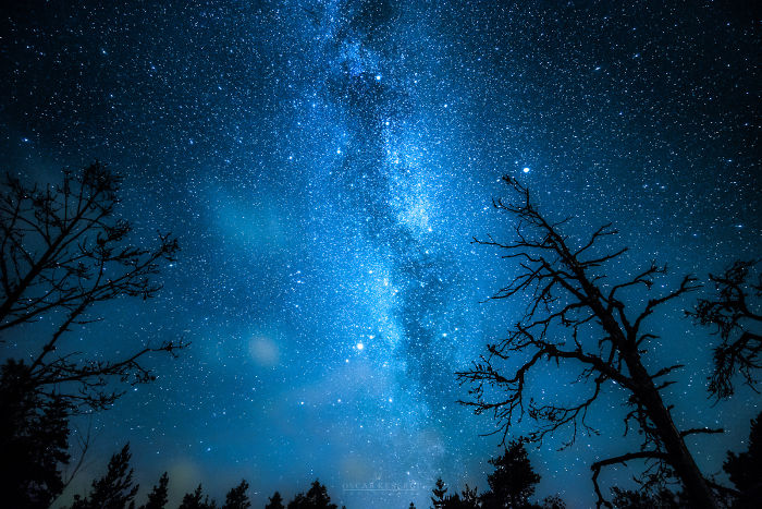 Финляндия, ночь, звёзды и неспящий фотограф 17