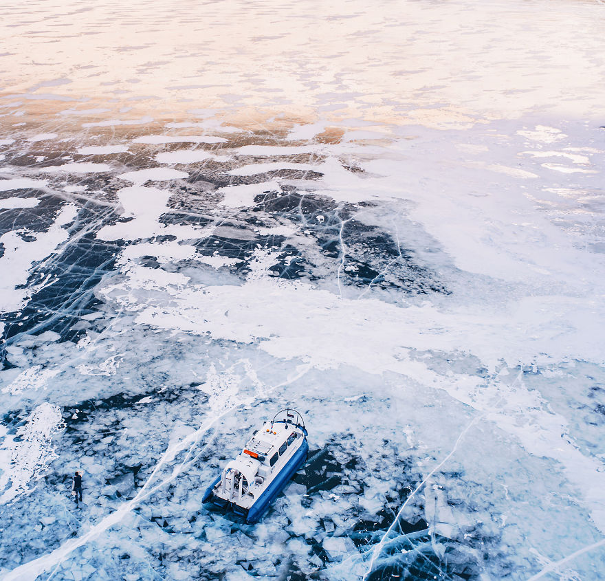 Замёрзший Байкал в фотографиях Кристины Макеевой 13