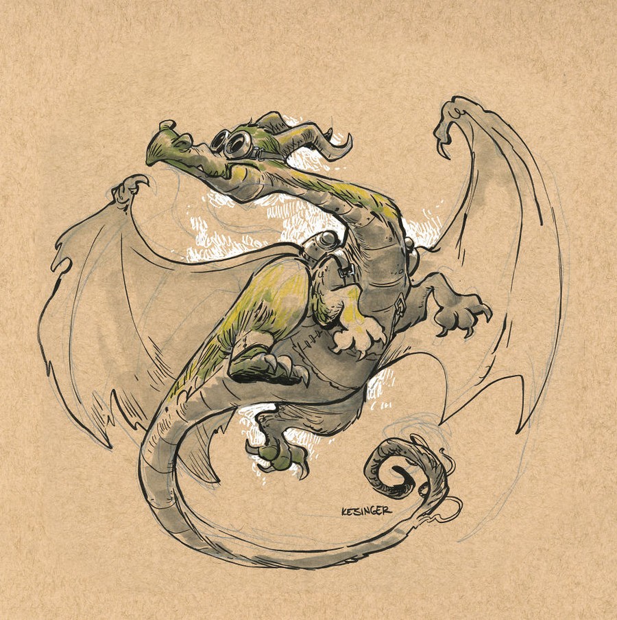 Рисунки драконов 25