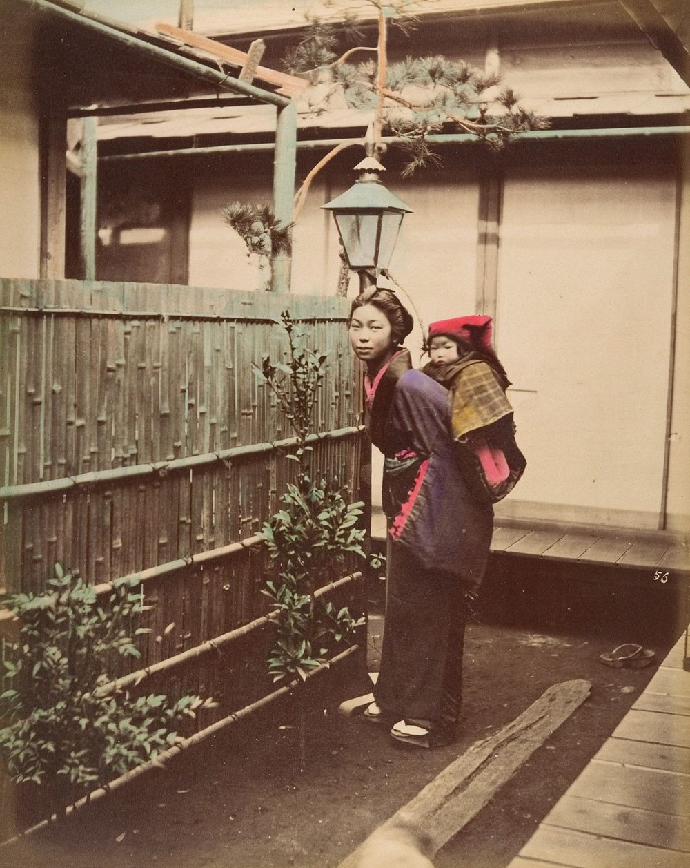 Раскрашенные вручную фотографии Японии 20