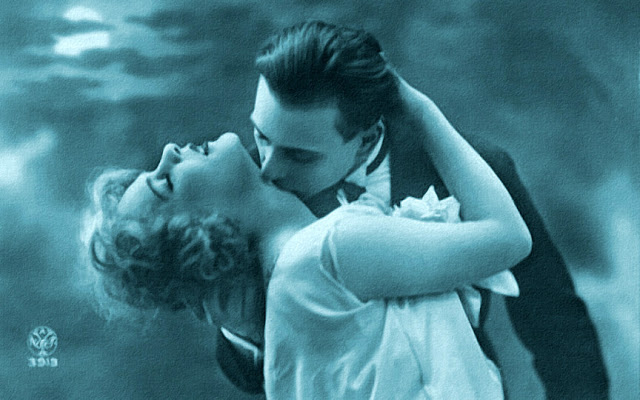 Французские открытки, в которых показано, как романтично целовались в 1920-е годы 29