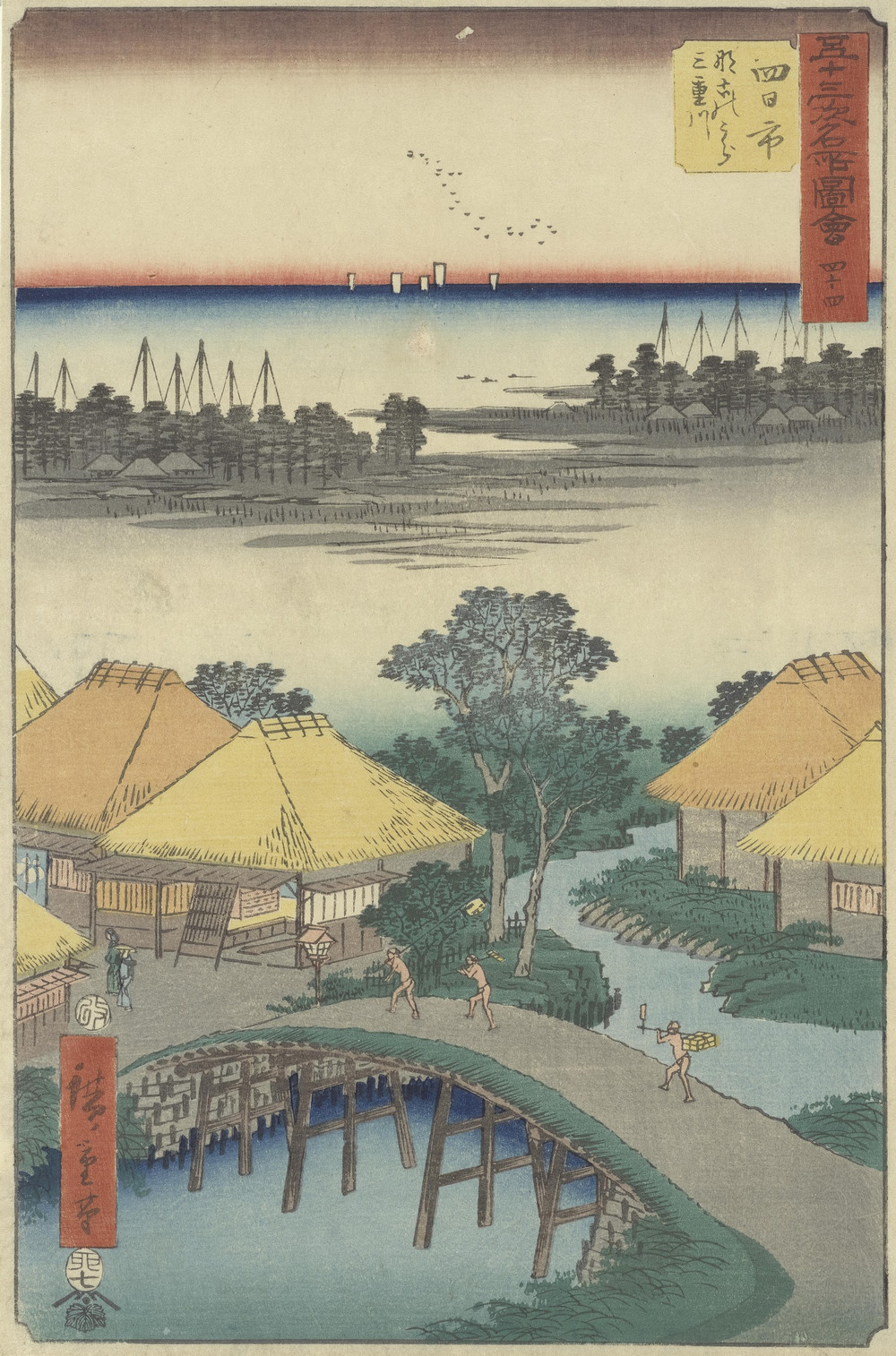 Сотни оцифрованных японских гравюр 19-го века в высоком разрешении выложили онлайн 15