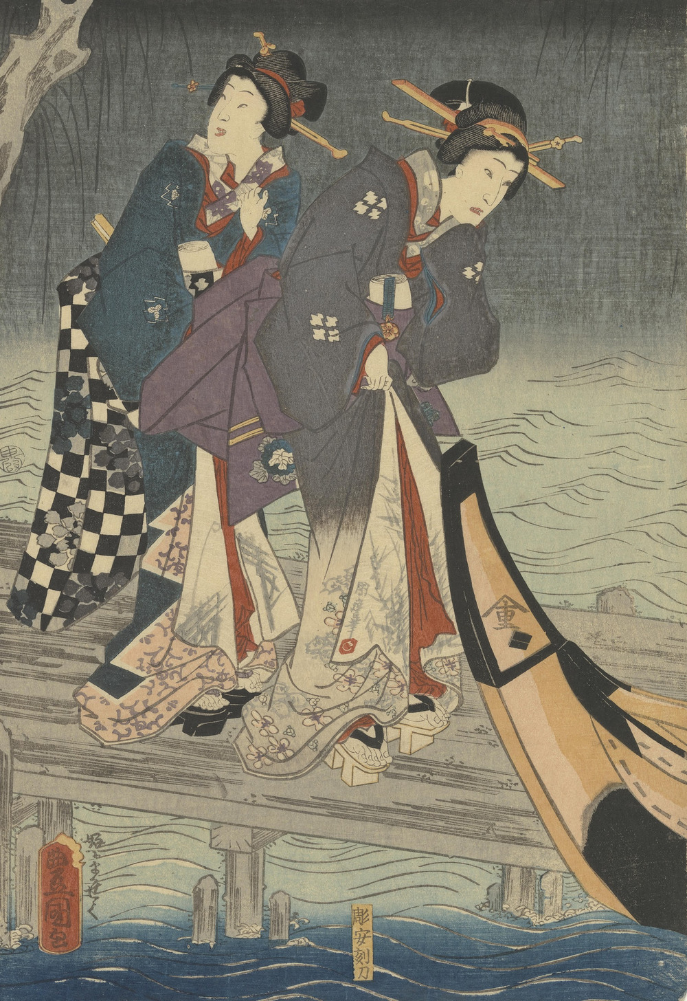 Сотни оцифрованных японских гравюр 19-го века в высоком разрешении выложили онлайн 8