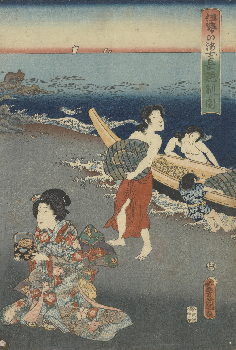 Сотни оцифрованных японских гравюр 19-го века в высоком разрешении выложили онлайн 9