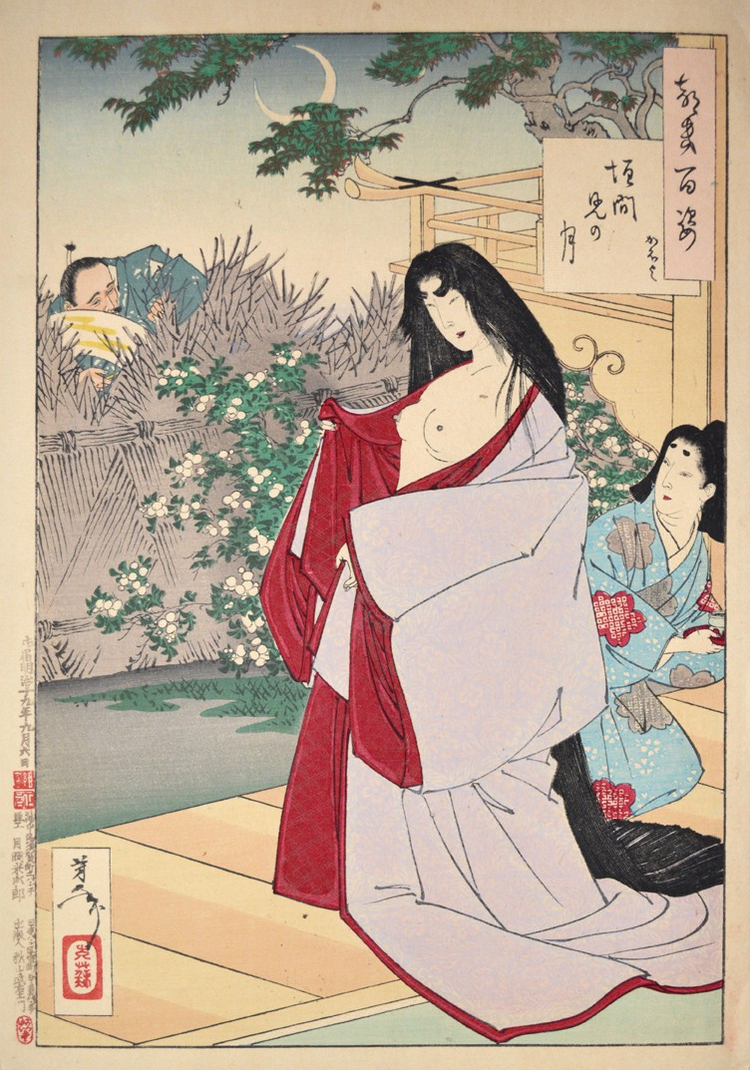 «Сто видов Луны» – величайшие гравюры мастера укиё-э Цукиока Ёситоси 11