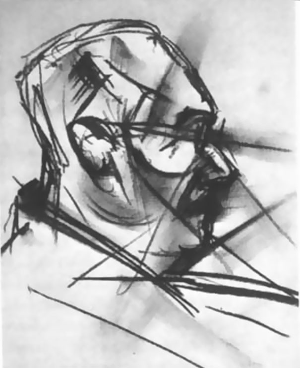 Эксперимент из 1950-х: художнику давали ЛСД и просили нарисовать 9 портретов 2