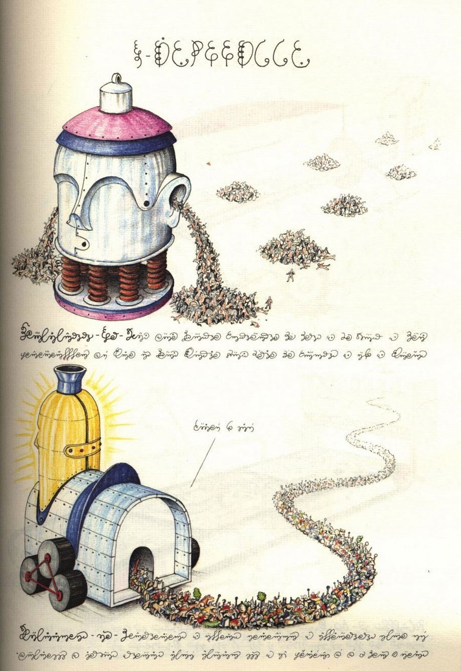 «Кодекс Серафіні» - сюрреалістична енциклопедія неіснуючого світу Луїджі Серафіні 30