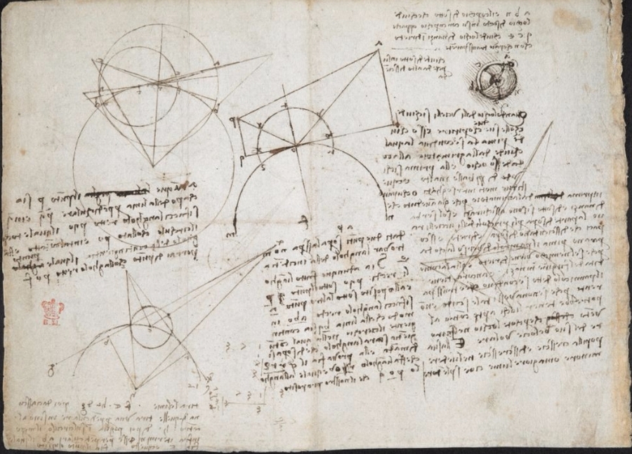 Оцифрованные дневники Леонардо да Винчи опубликованы онлайн 13
