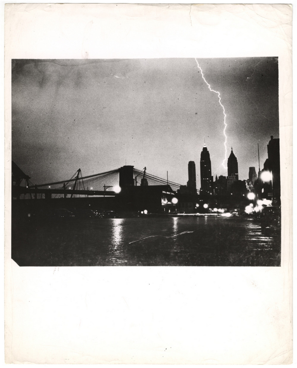 Молния, Манхэттен, Нью-Йорк, 1940