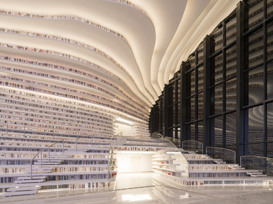 В Китае открылась крутейшая в мире библиотека с 1,2 миллионами книг 8
