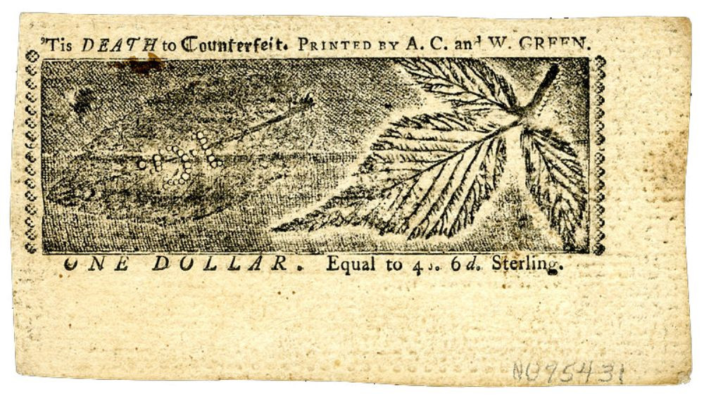 дизайн американских банкнот 1