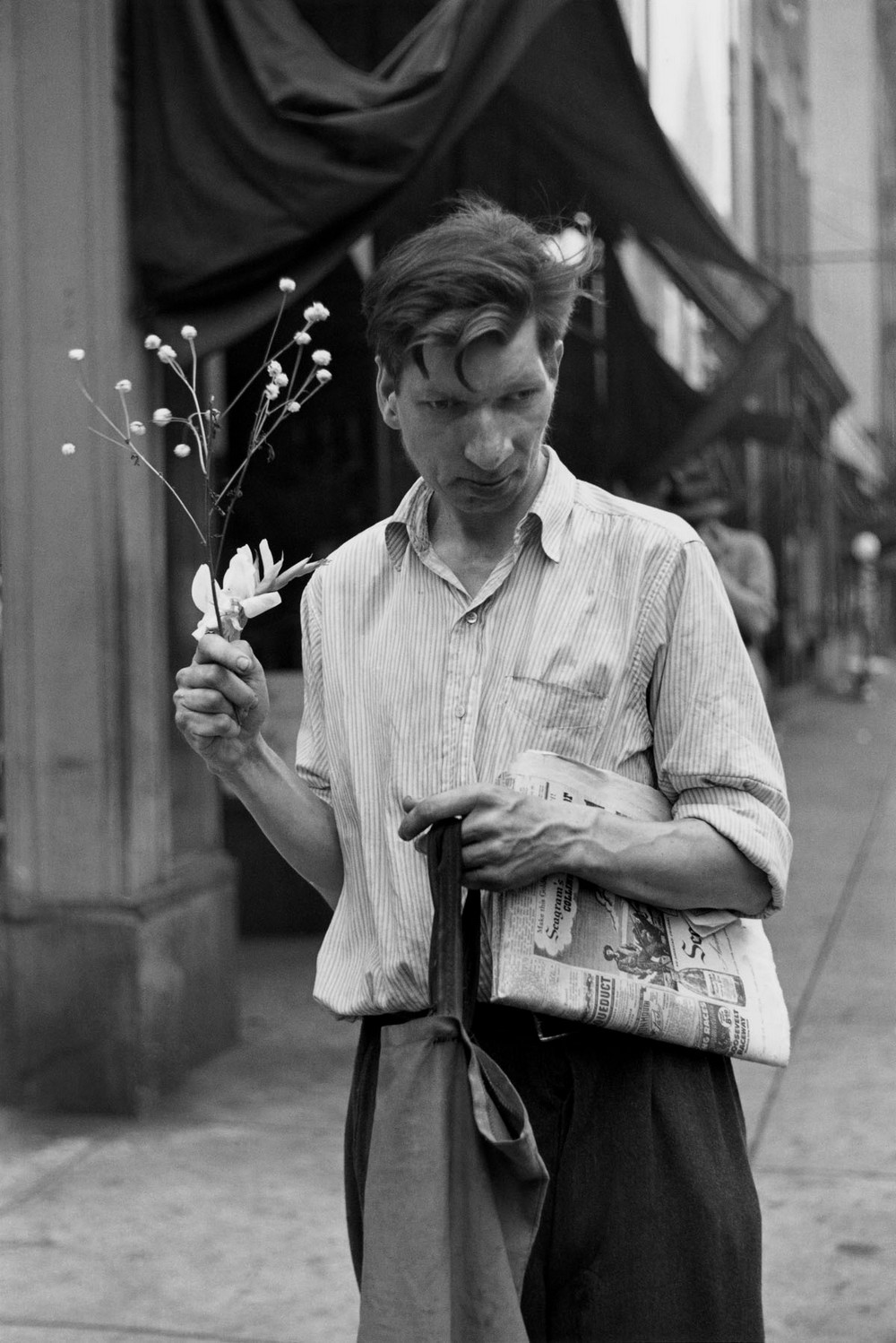 Луи Фаурер – лирик с фотокамерой на улицах Нью-Йорка  16