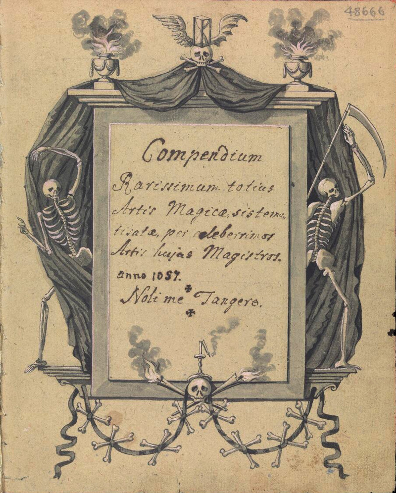 Сборник по демонологии и магическому искусству 18 века – редкая книга в свободном доступе 1