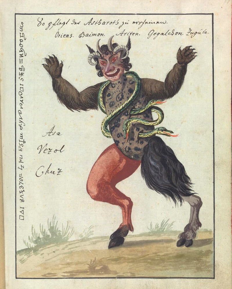 Сборник по демонологии и магическому искусству 18 века – редкая книга в свободном доступе 10