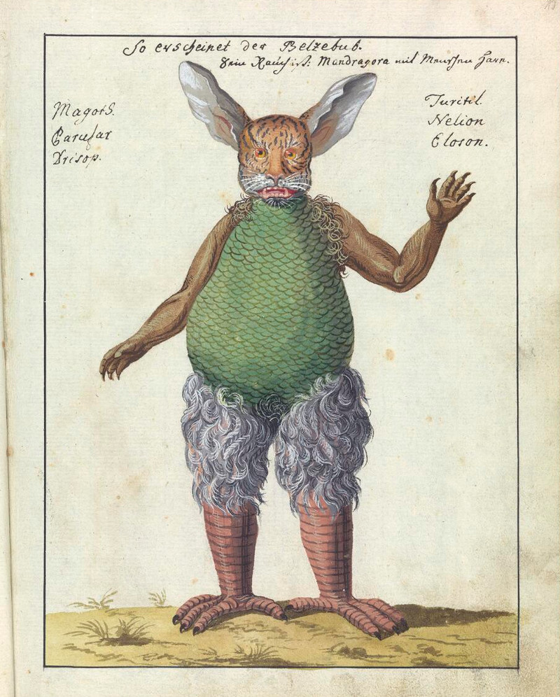 Сборник по демонологии и магическому искусству 18 века – редкая книга в свободном доступе 12