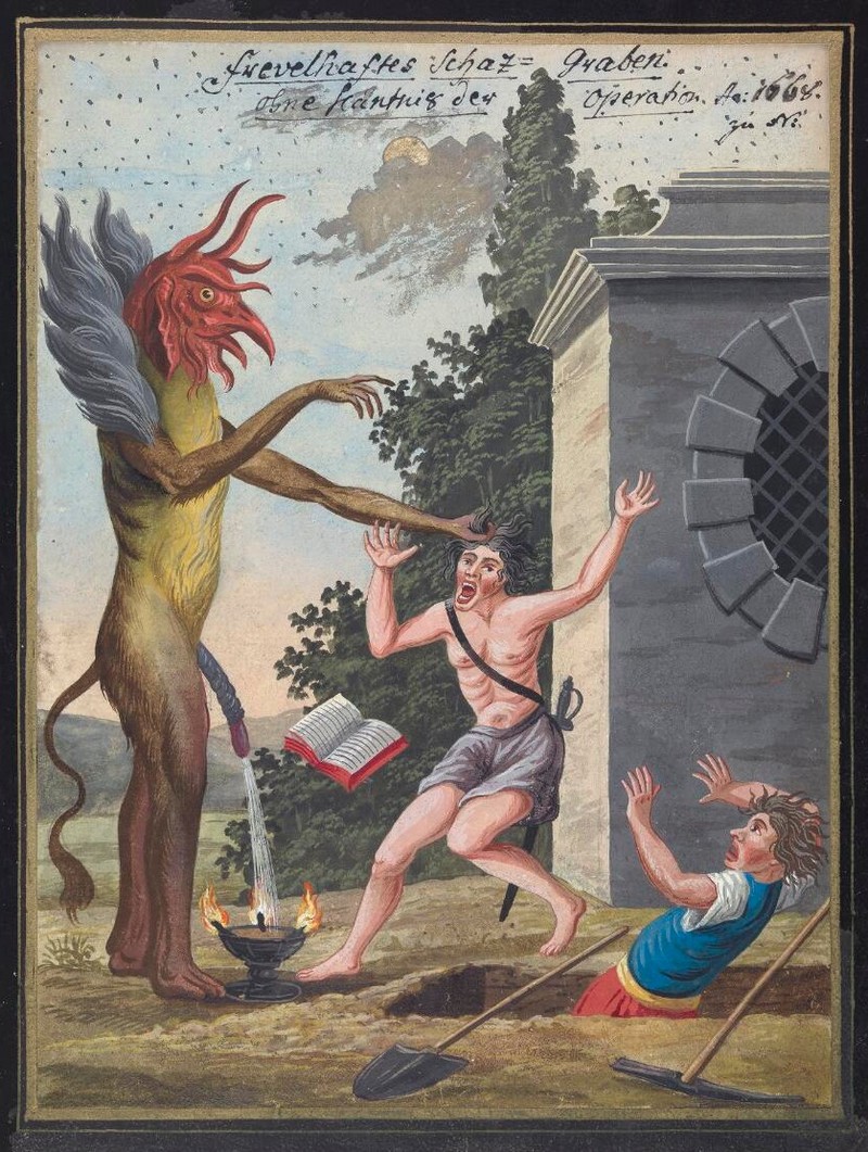 Сборник по демонологии и магическому искусству 18 века – редкая книга в свободном доступе 13