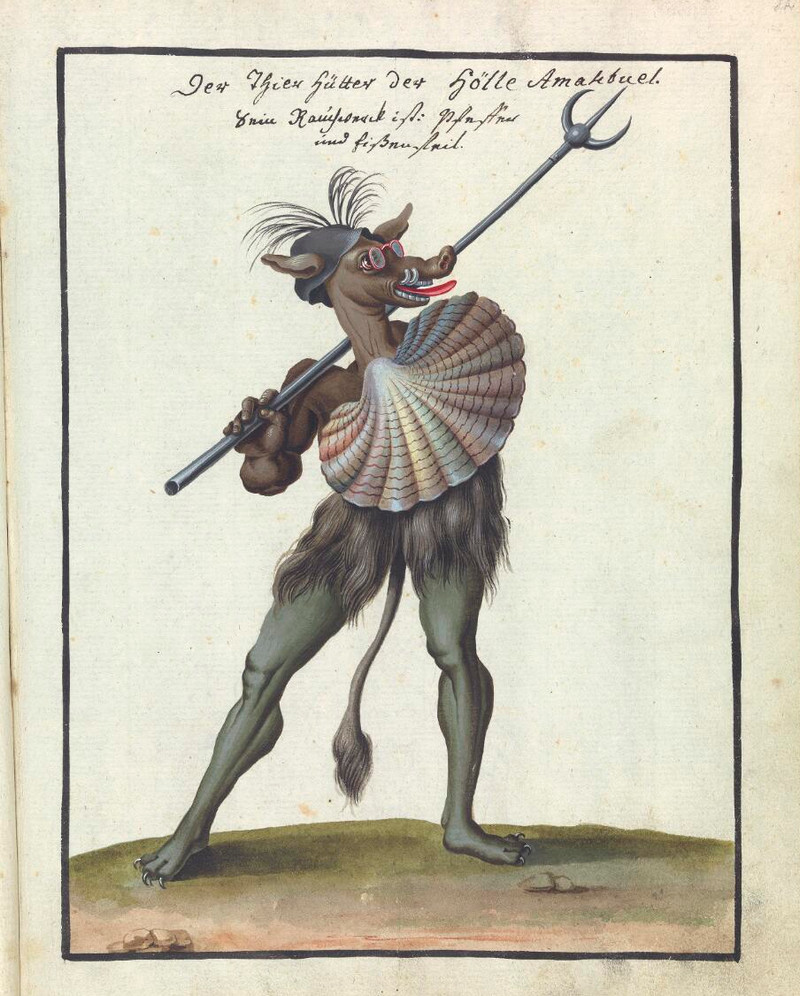 Сборник по демонологии и магическому искусству 18 века – редкая книга в свободном доступе 19