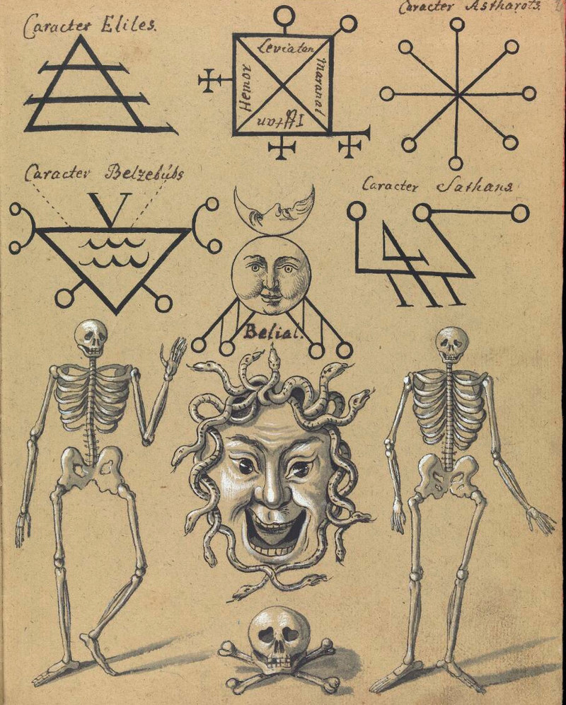 Сборник по демонологии и магическому искусству 18 века – редкая книга в свободном доступе 2