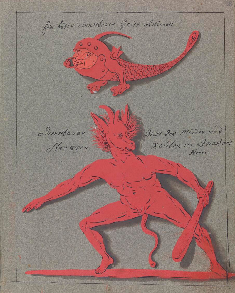 Сборник по демонологии и магическому искусству 18 века – редкая книга в свободном доступе 28