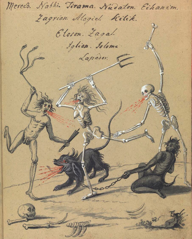 Сборник по демонологии и магическому искусству 18 века – редкая книга в свободном доступе 9