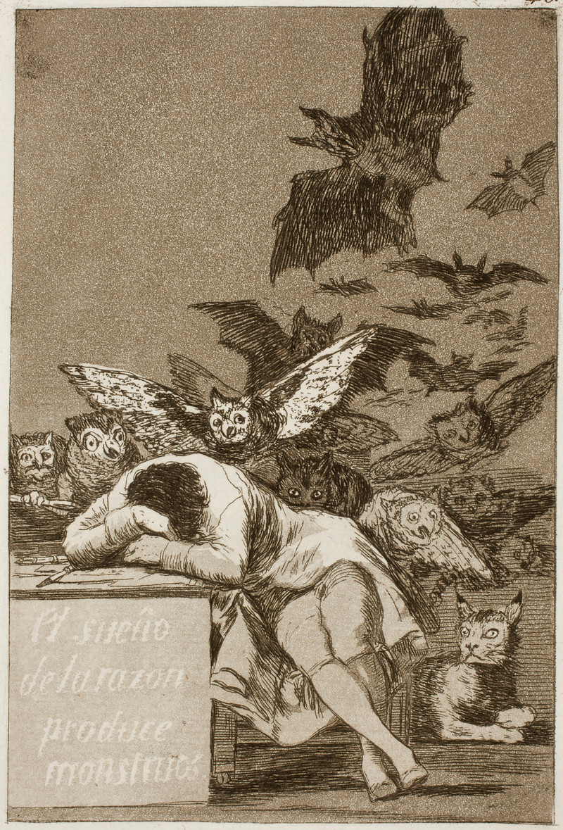 Сон разума рождает чудовищ, 1797