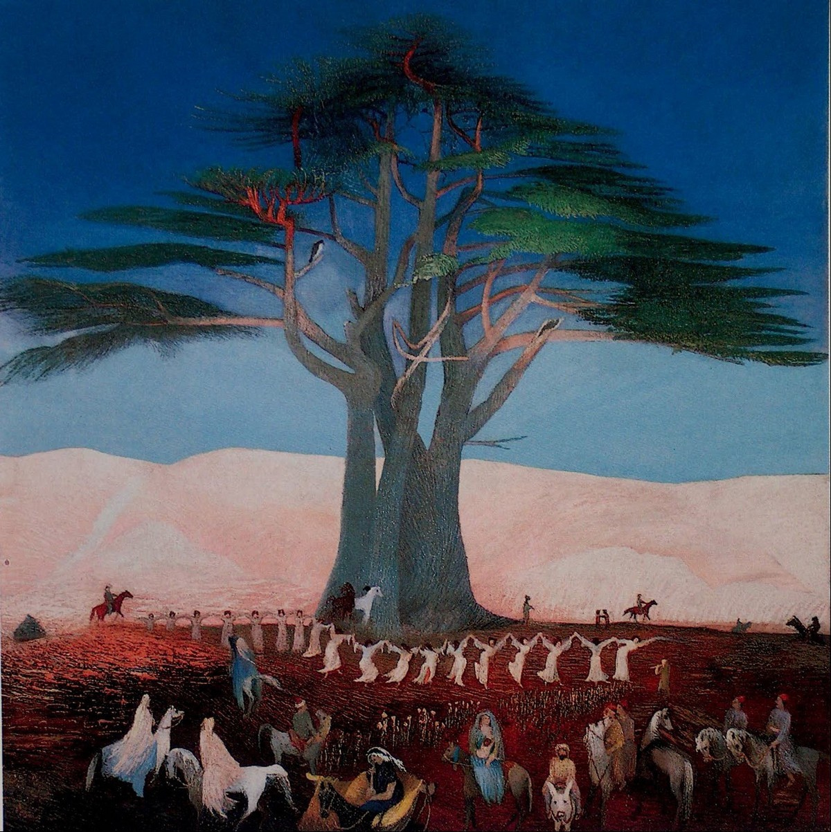 паломничество к ливанским кедрам. 1907 г. 