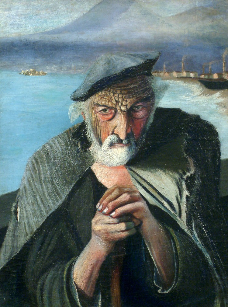 старый рыбак. 1902 г. 