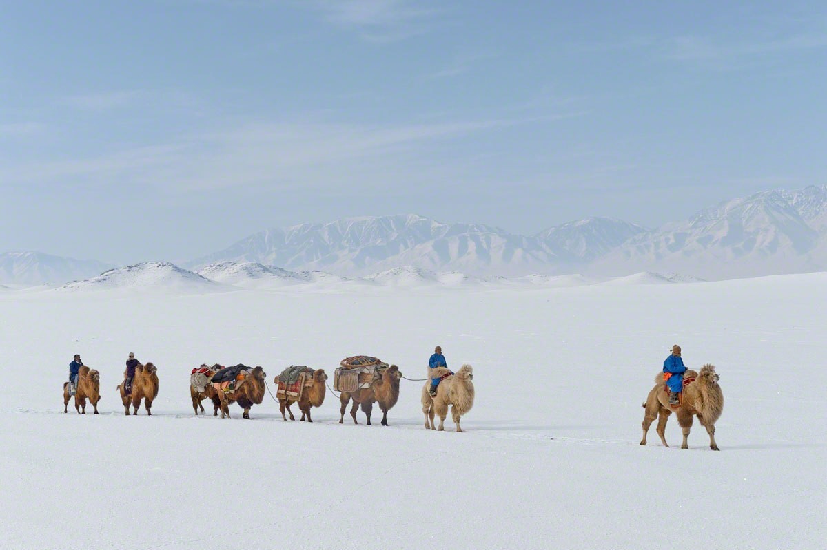 «Шёлковый путь зимой». Монголия, 2014. Фотограф Марк Прогин