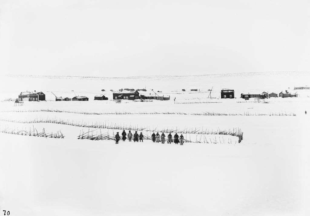Вид в Кёутукейну, Норвегия, 1882-1883. Автор Софус Тромгольт