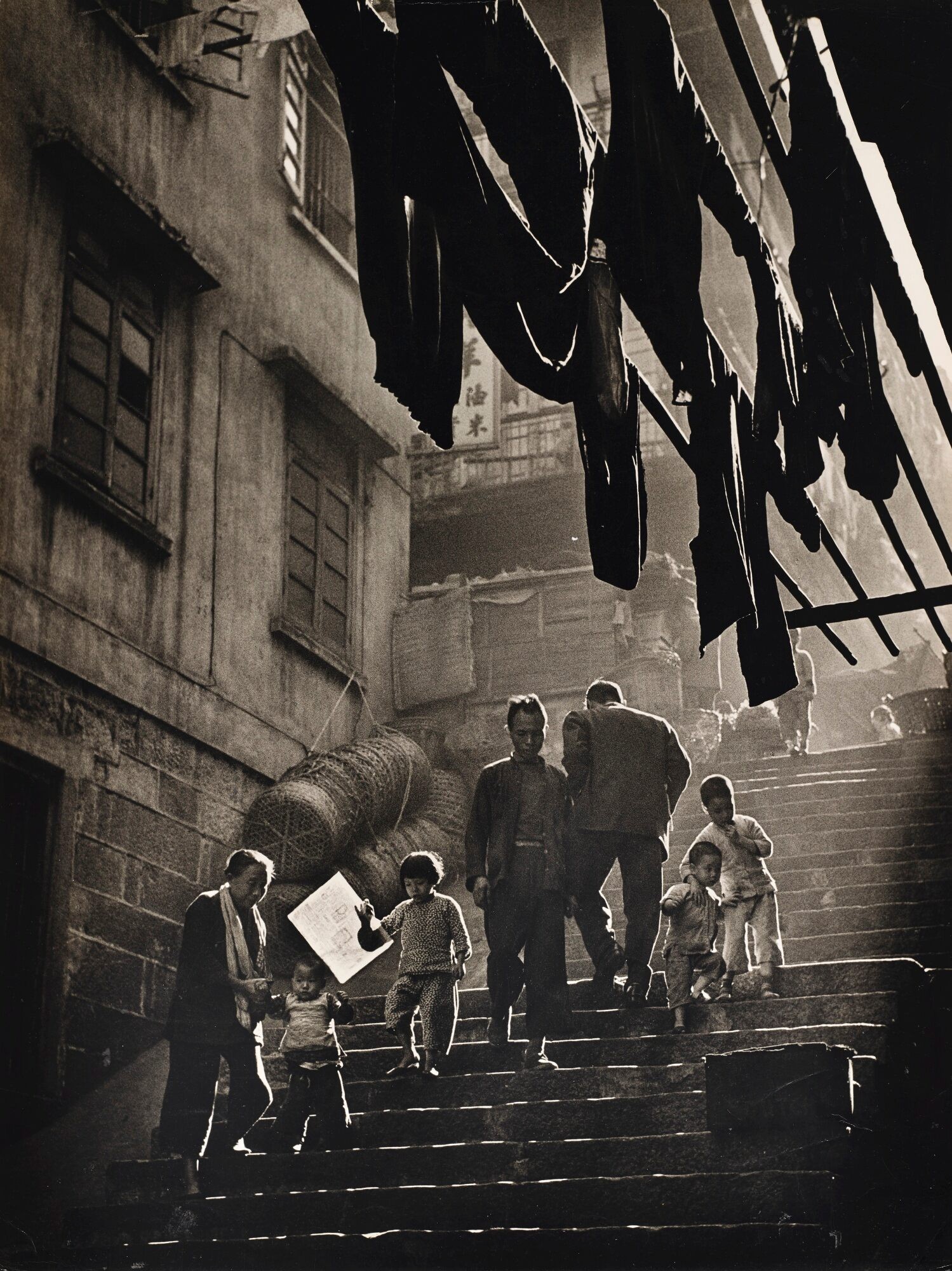 Уличная сцена, Гонконг, 1956. Автор Фан Хо