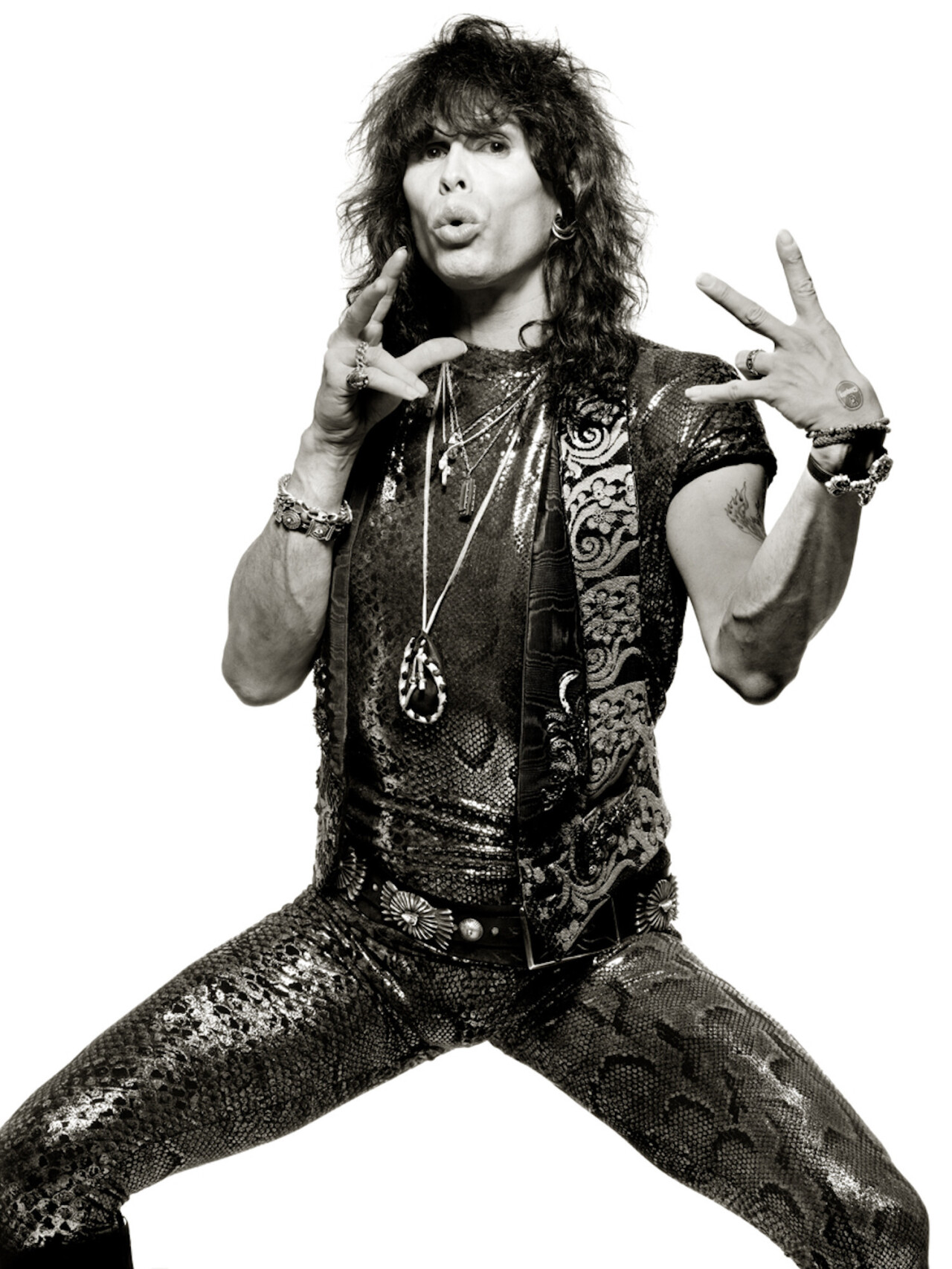 Стивен Тайлер, Aerosmith, Нью-Йорк, 1992 год. Фотограф Альберт Уотсон ...