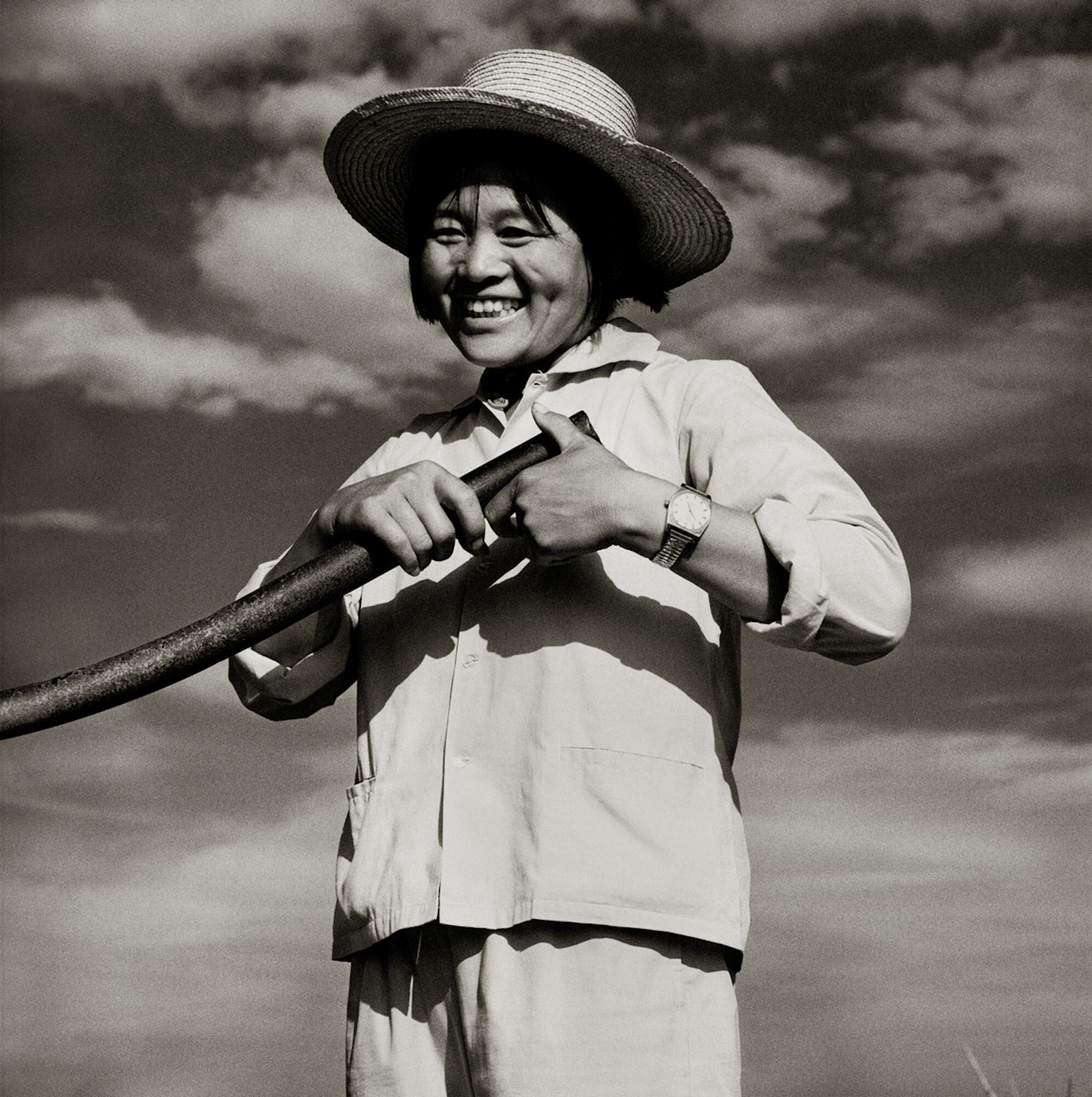 Фермер, Китай, 1979 год. Фотограф Альберт Уотсон