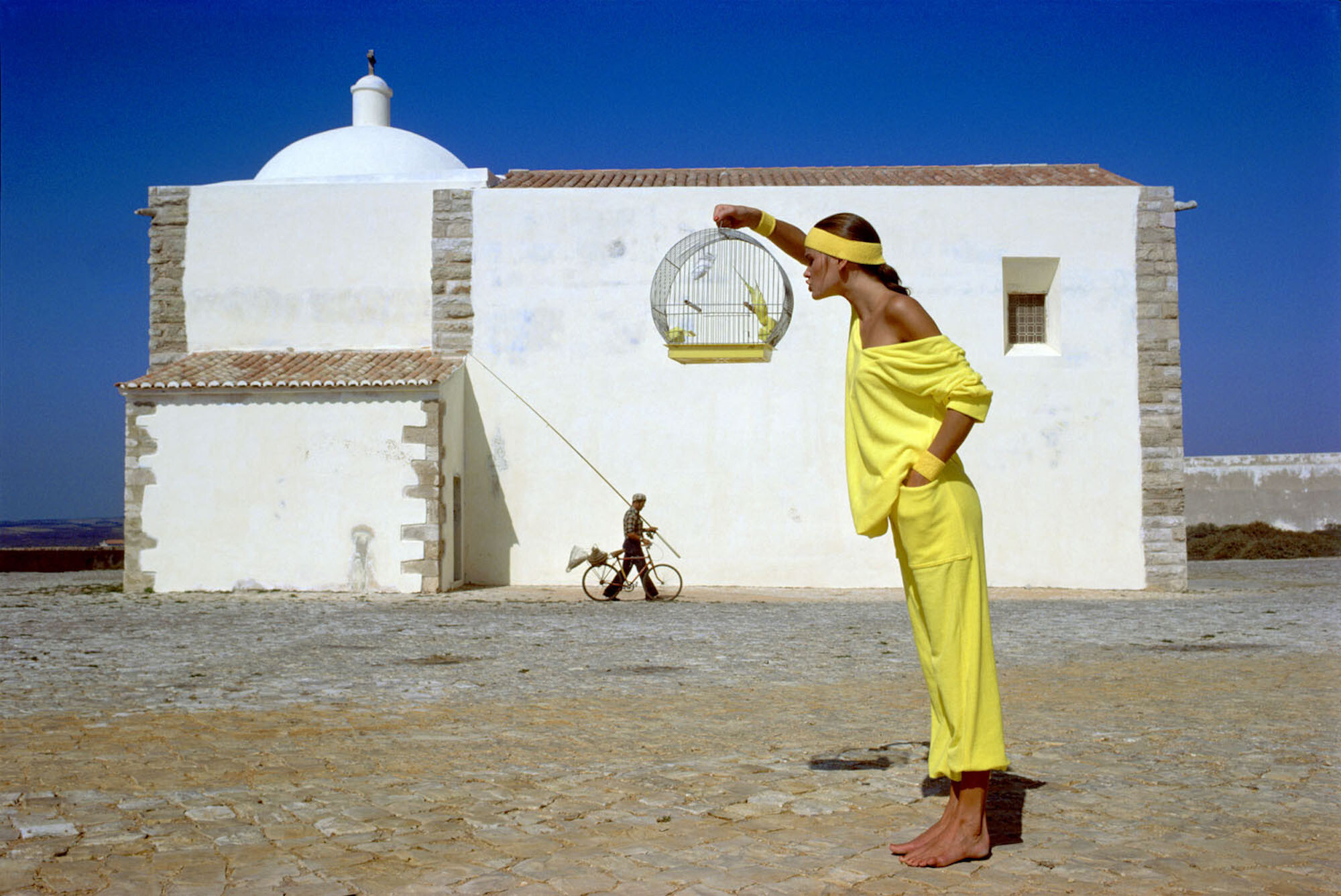 Джули Фостер, Португалия, 1977 год. Фотограф Альберт Уотсон