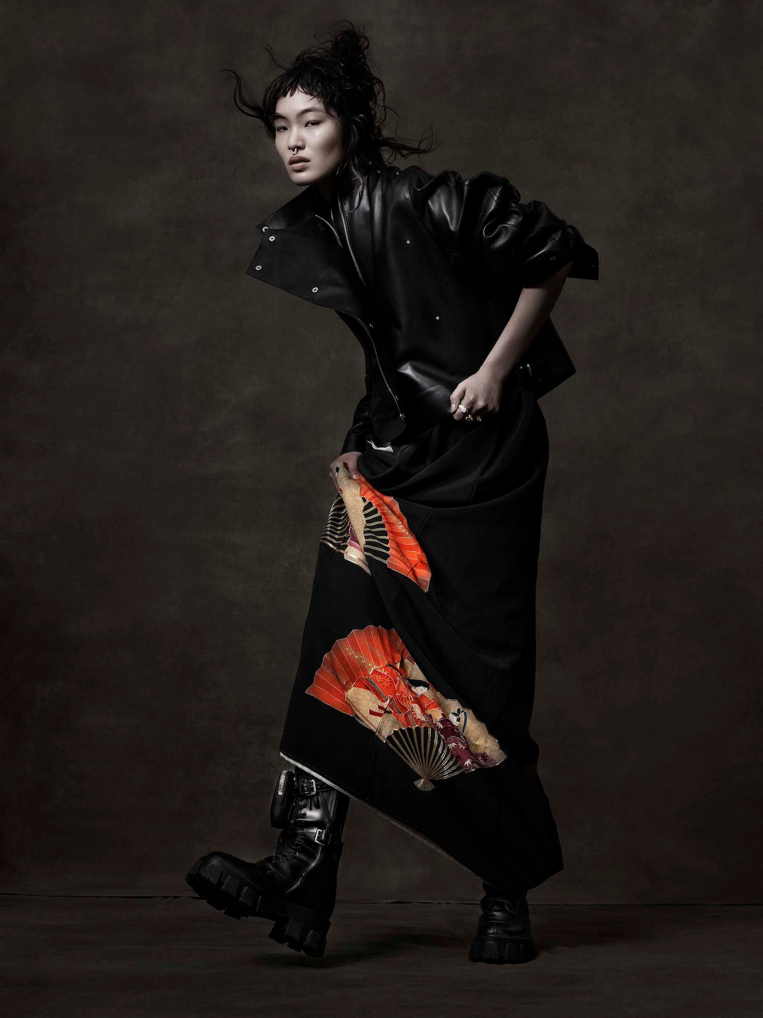 Тихару Окунги, Vogue Japan, Нью-Йорк, 2019 год. Фотограф Альберт Уотсон