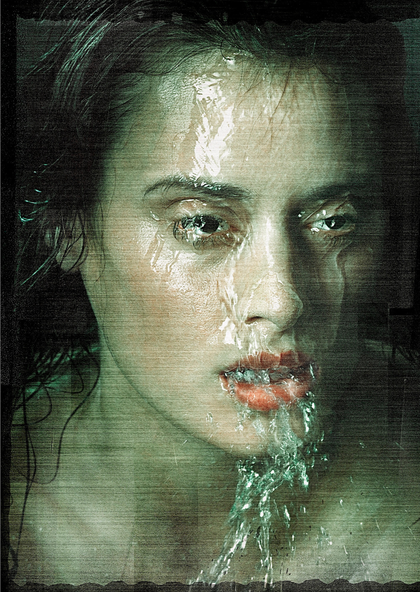 Эрин, Водный портрет, Нью-Йорк, 2011 год. Фотограф Альберт Уотсон