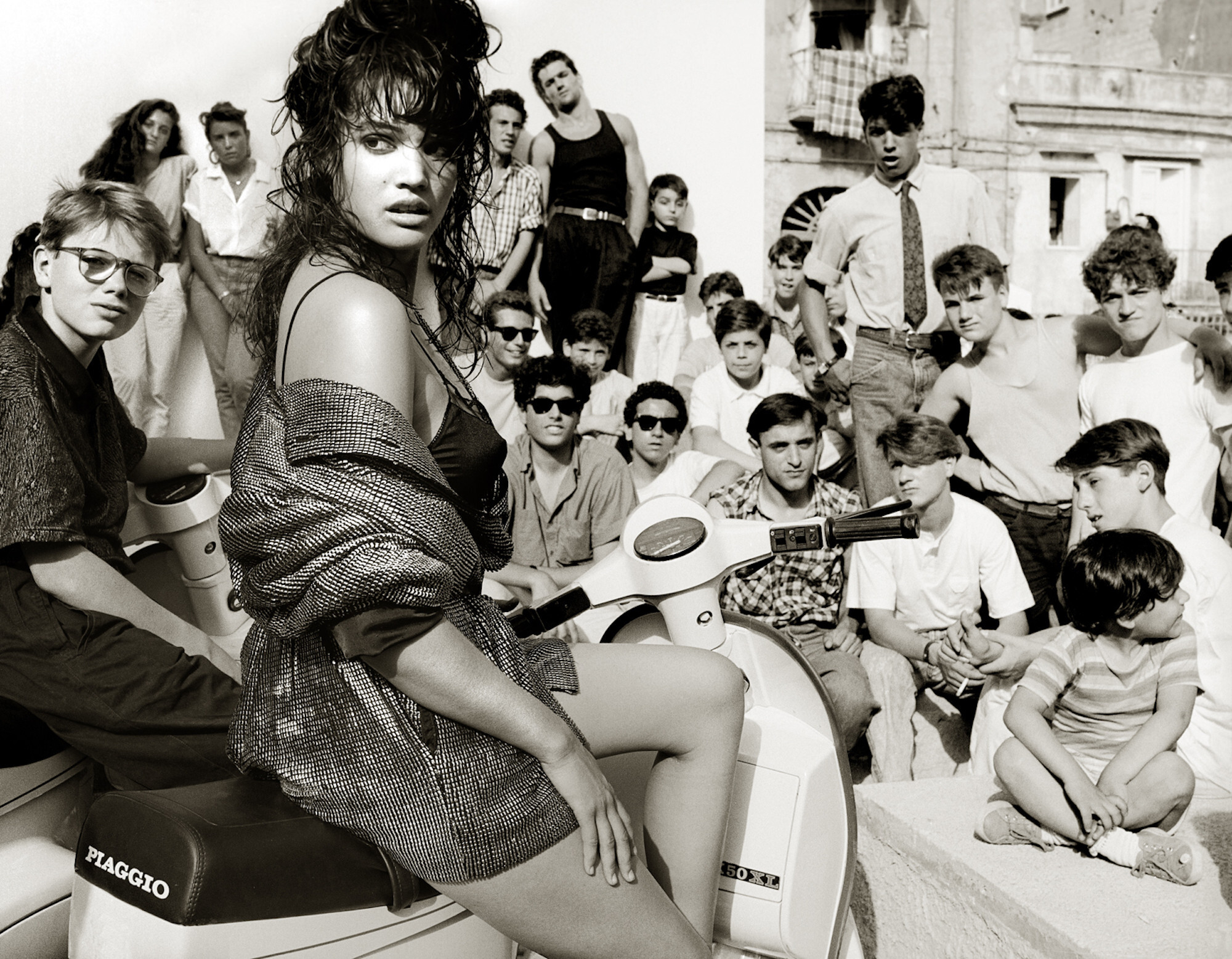 Талли, Неаполь, 1987 год. Фотограф Альберт Уотсон