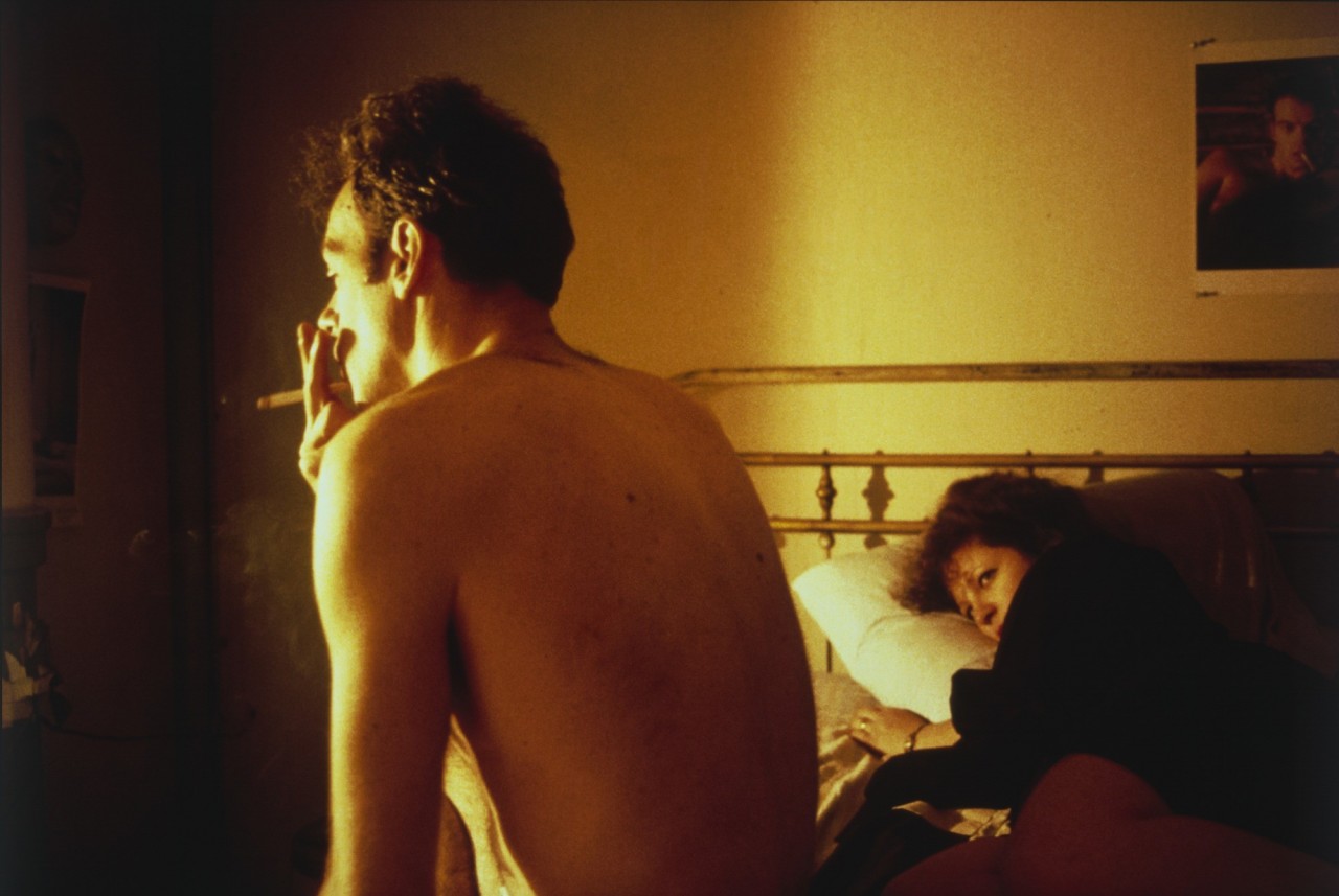 Нан и Брайан в постели, Нью-Йорк, 1983. Автор Нан Голдин
