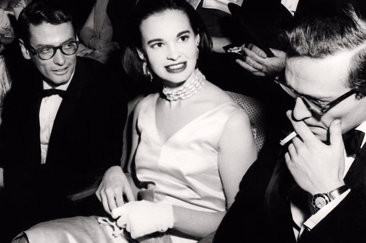 Ричард Аведон, Глория Вандербильт и Сидни Люмет, ок. 1955г. Фотограф ...