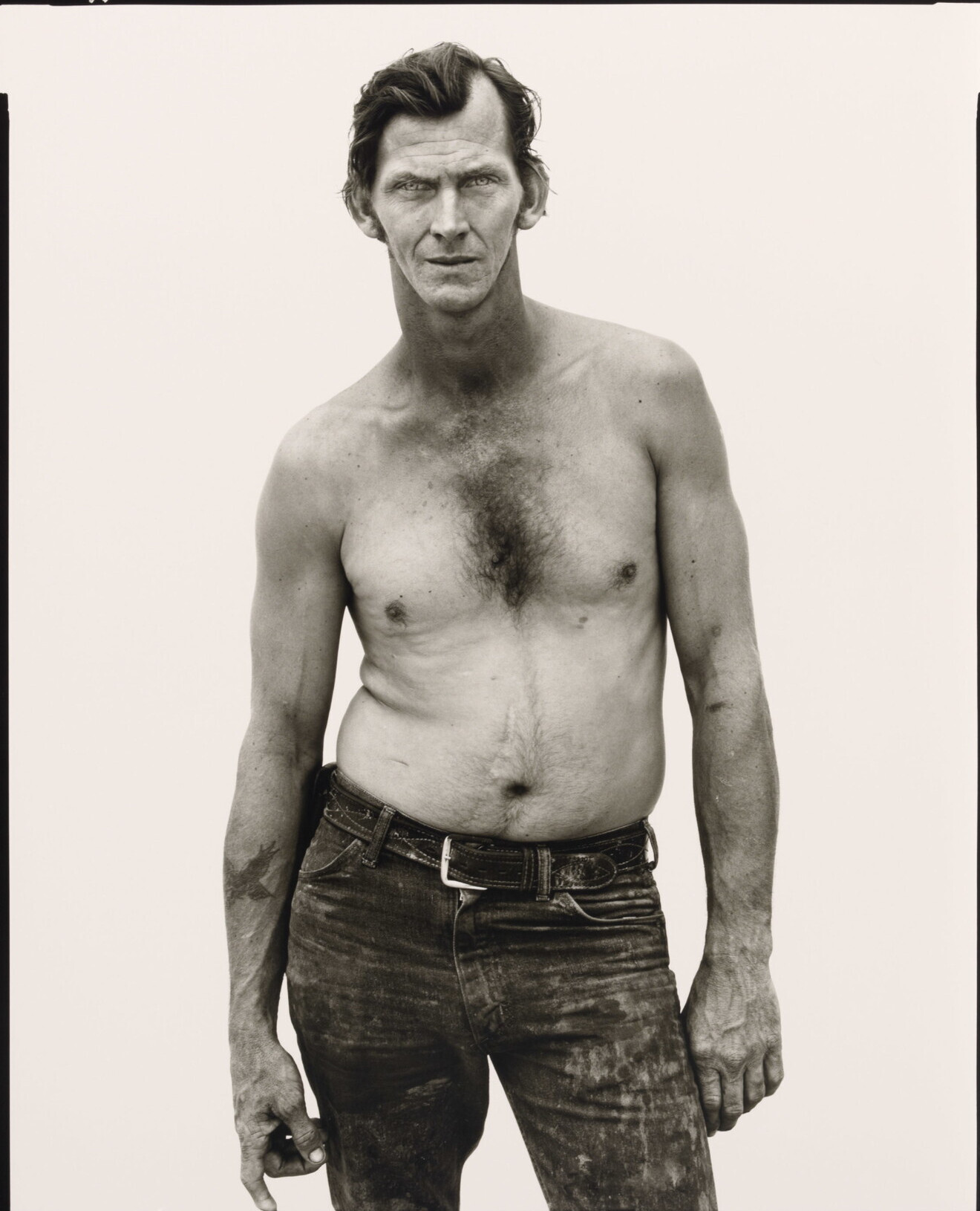 Билли Мадд, дальнобойщик, Альто, Техас, 1981. Фотограф Ричард Аведон