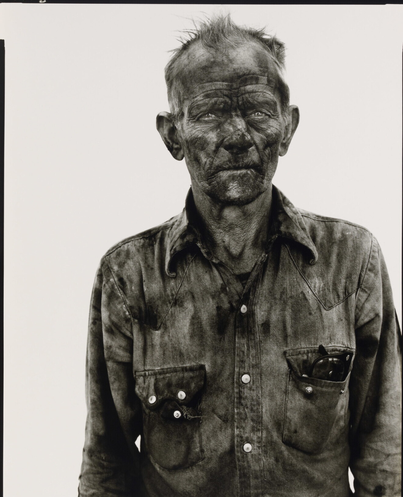 Гомер Эммонс, шахтер, Сомерсет, Колорадо, 28 августа 1980 г. Фотограф Ричард Аведон